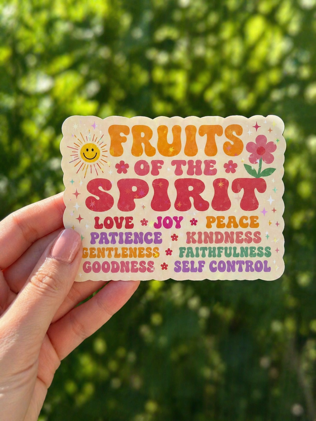 Fruit of the Spirit Sticker