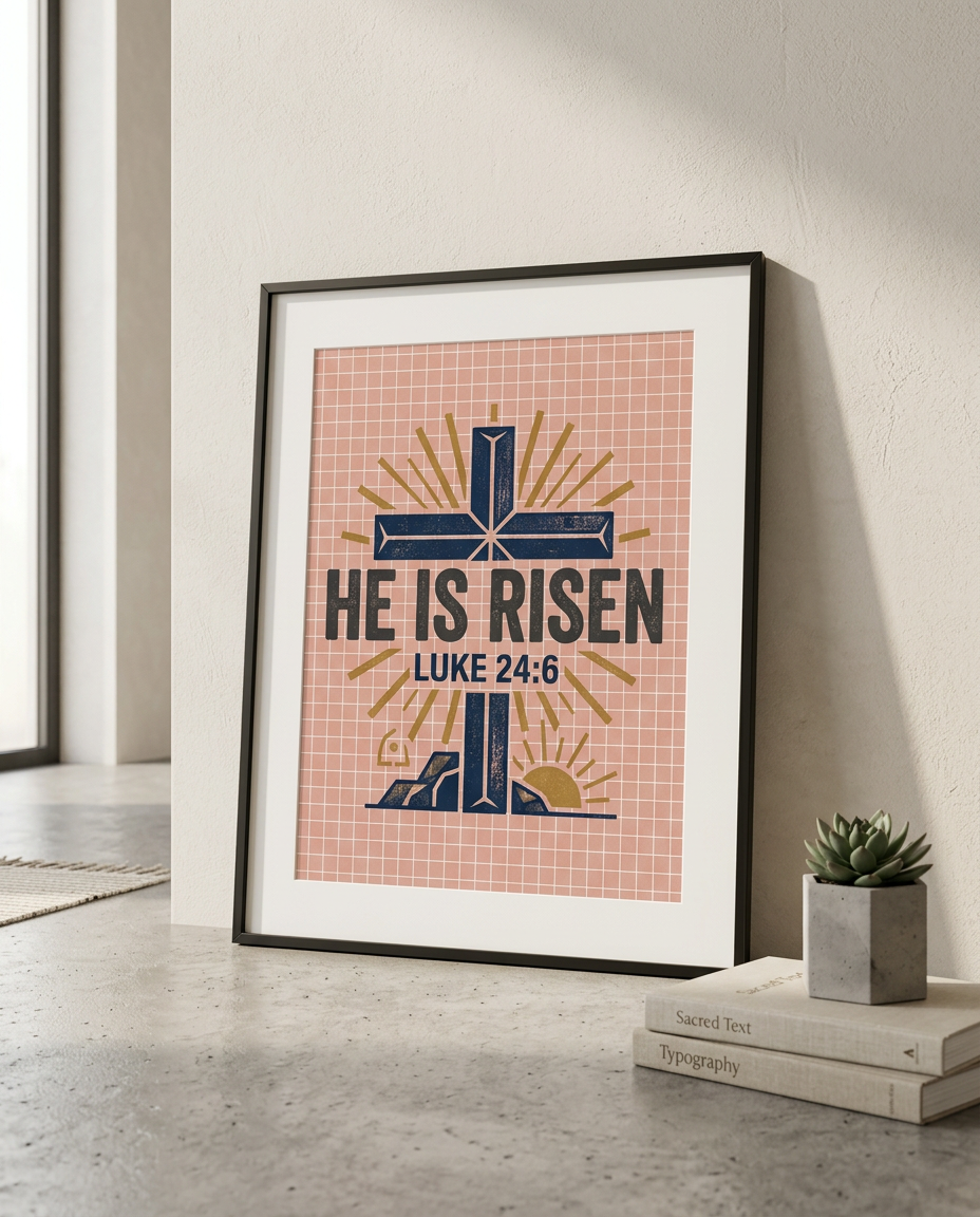 He Is Risen Poster
