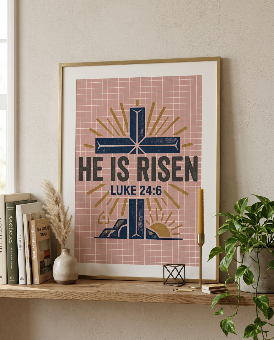 He Is Risen Poster
