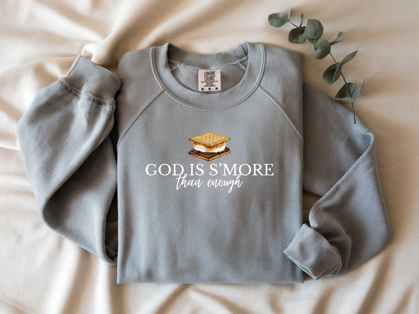 God is Smore Than Enough Christian Sweatshirt Halloween Jesus Sweater Smore Lover Shirt Christian Camping Hoodie Jesus Hoodie