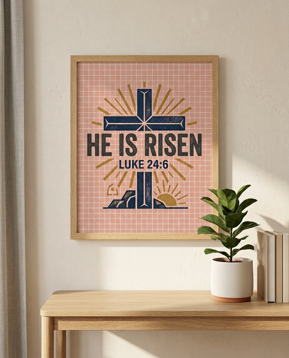 He Is Risen Poster