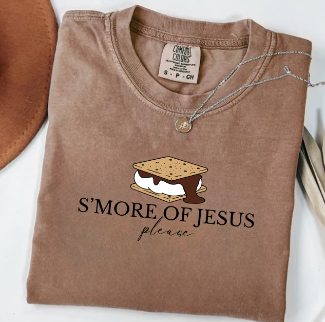 Smore of Jesus Please Christian Shirt Smore Lover Shirt Christian Camping Shirt Jesus Tee Bible Verse Shirt