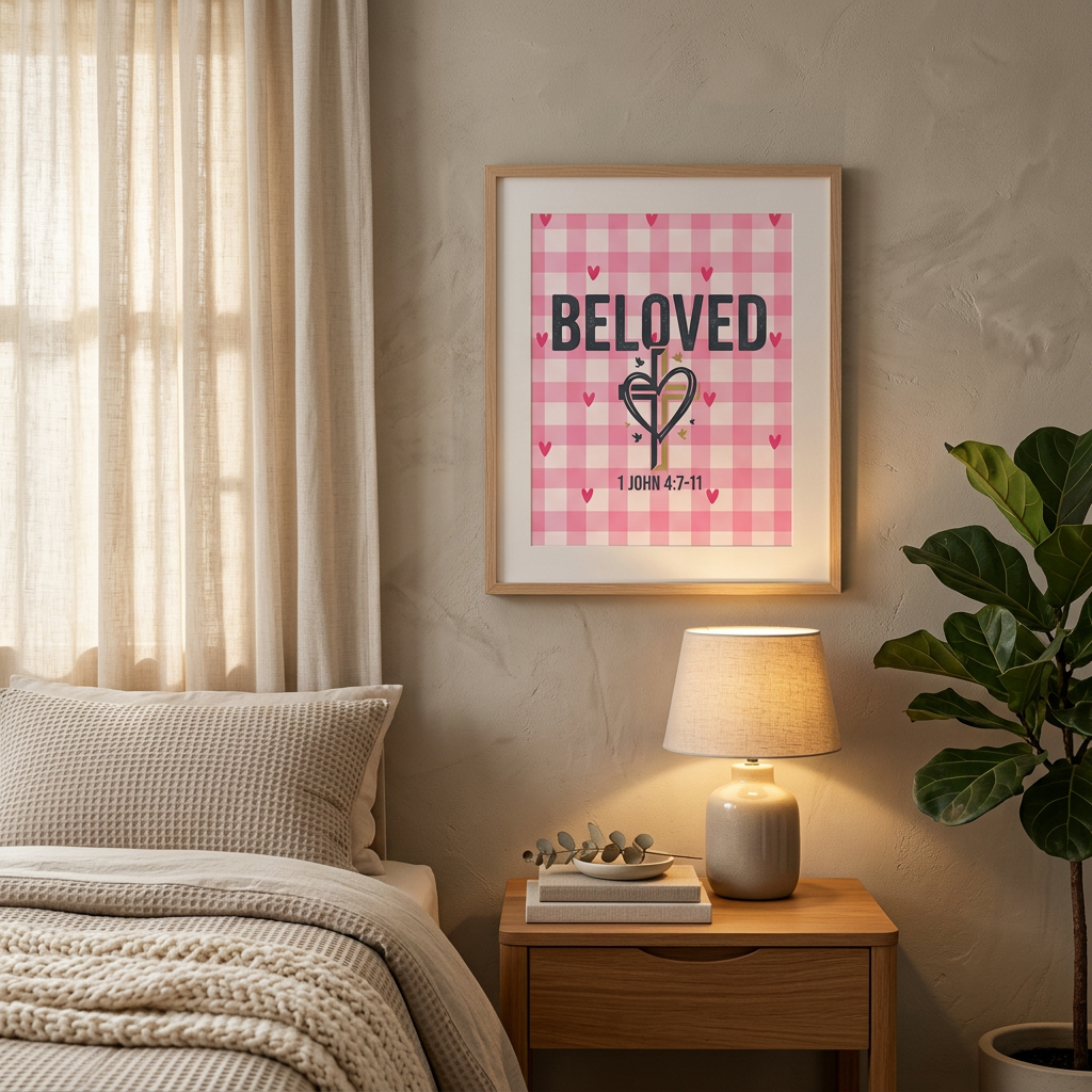 Beloved Poster | Christian Wall Art