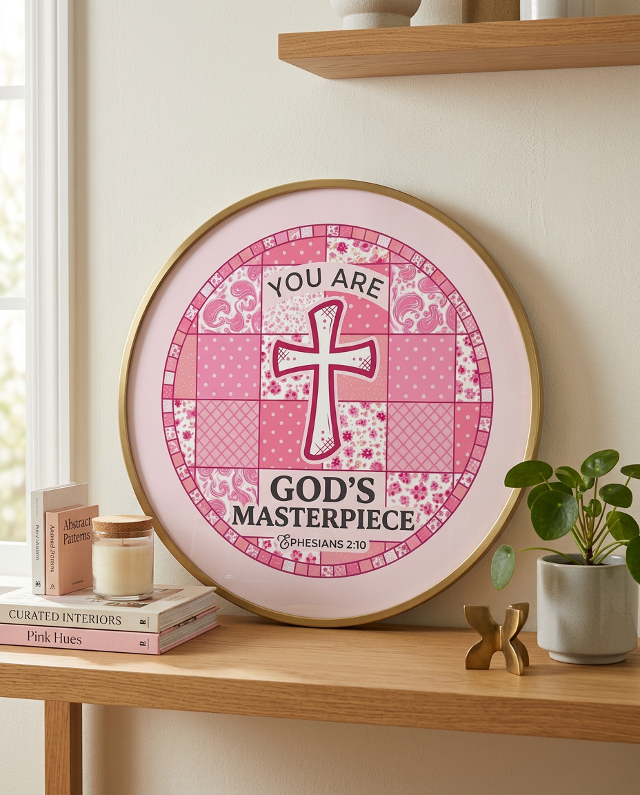 You Are God’s Masterpiece | Christian Wall Art