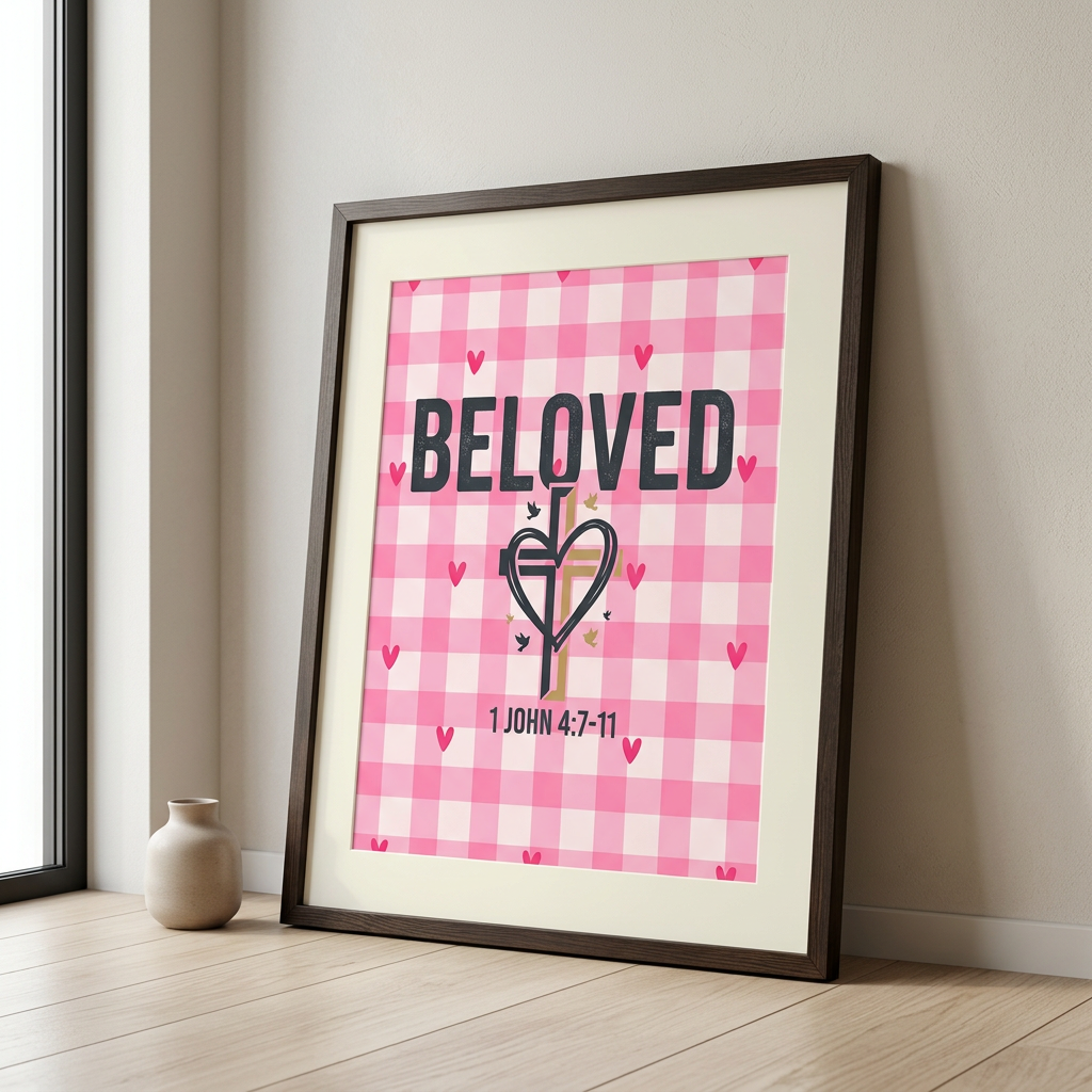 Beloved Poster | Christian Wall Art