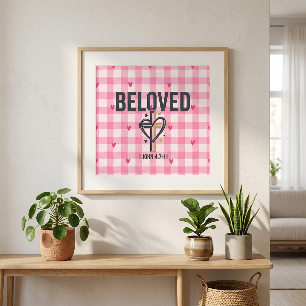 Beloved Poster | Christian Wall Art