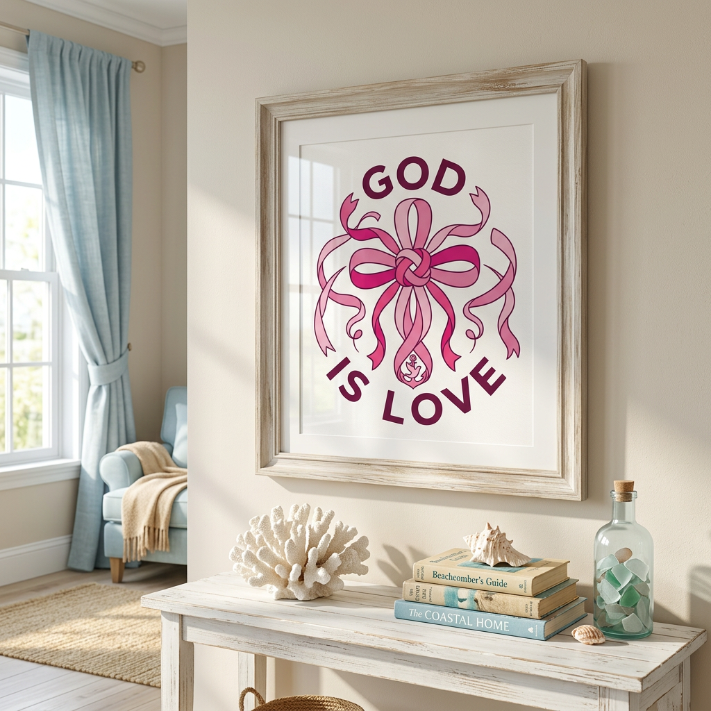 God Is Love Matte Poster