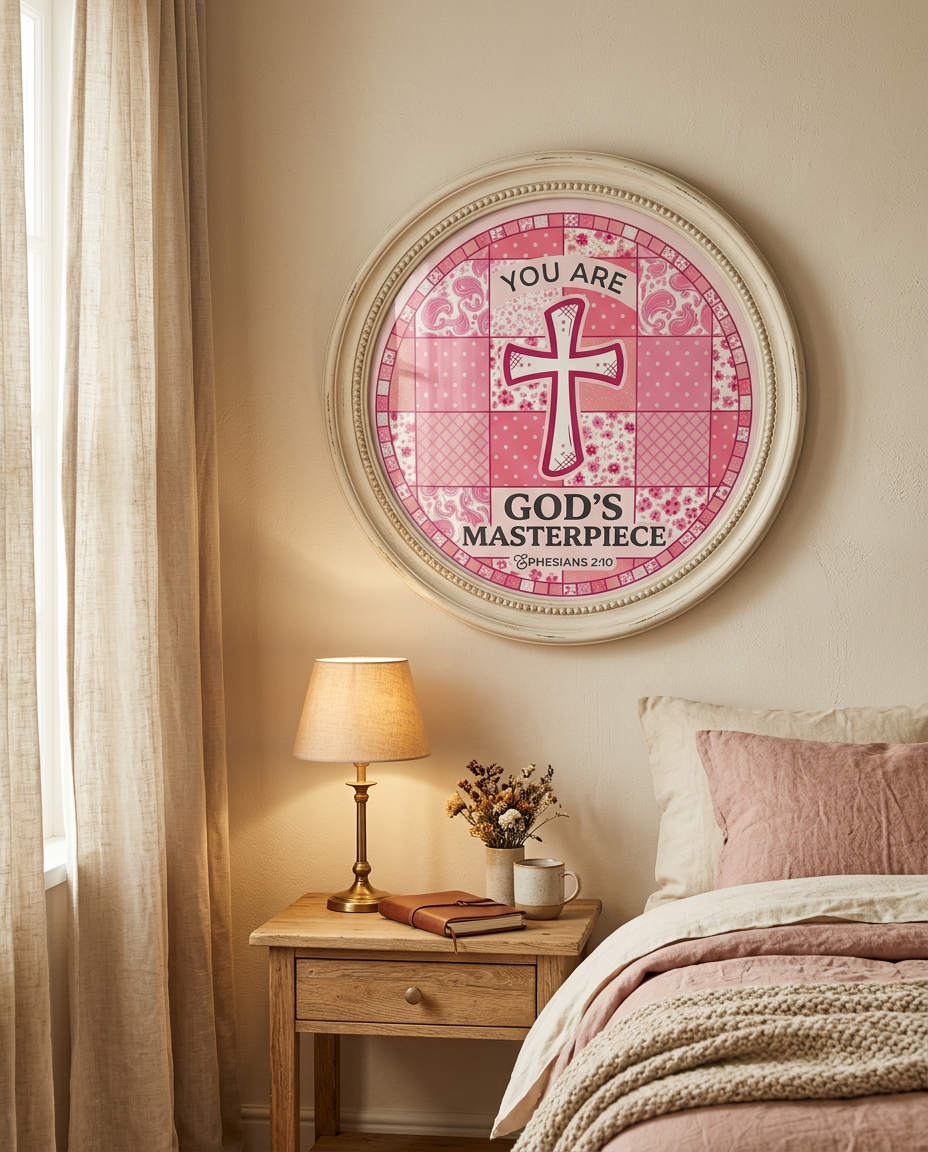 You Are God’s Masterpiece | Christian Wall Art