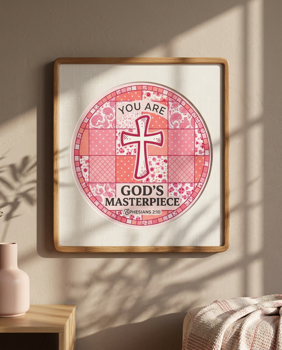 You Are God’s Masterpiece | Christian Wall Art