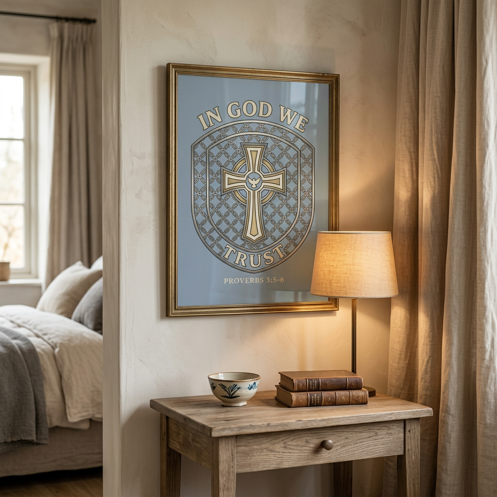 In God We Trust Matte Poster
