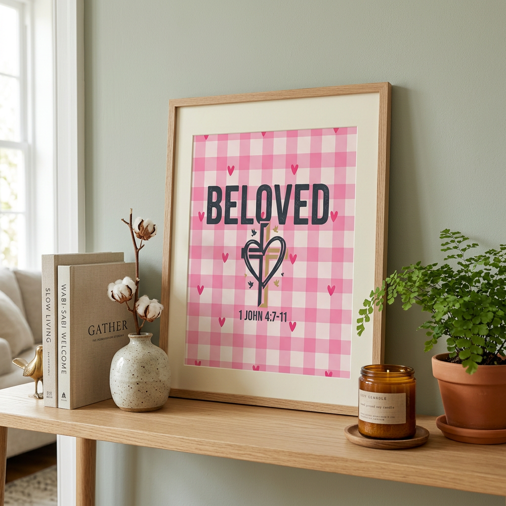 Beloved Poster | Christian Wall Art