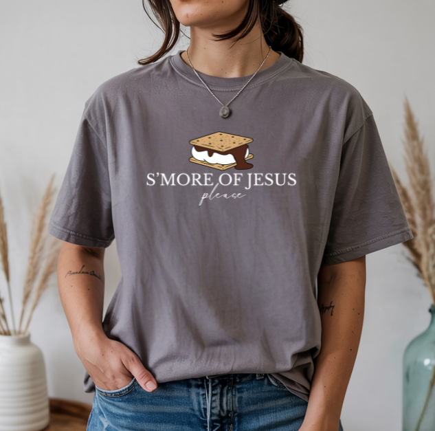 Smore of Jesus Please Christian Shirt Smore Lover Shirt Christian Camping Shirt Jesus Tee Bible Verse Shirt