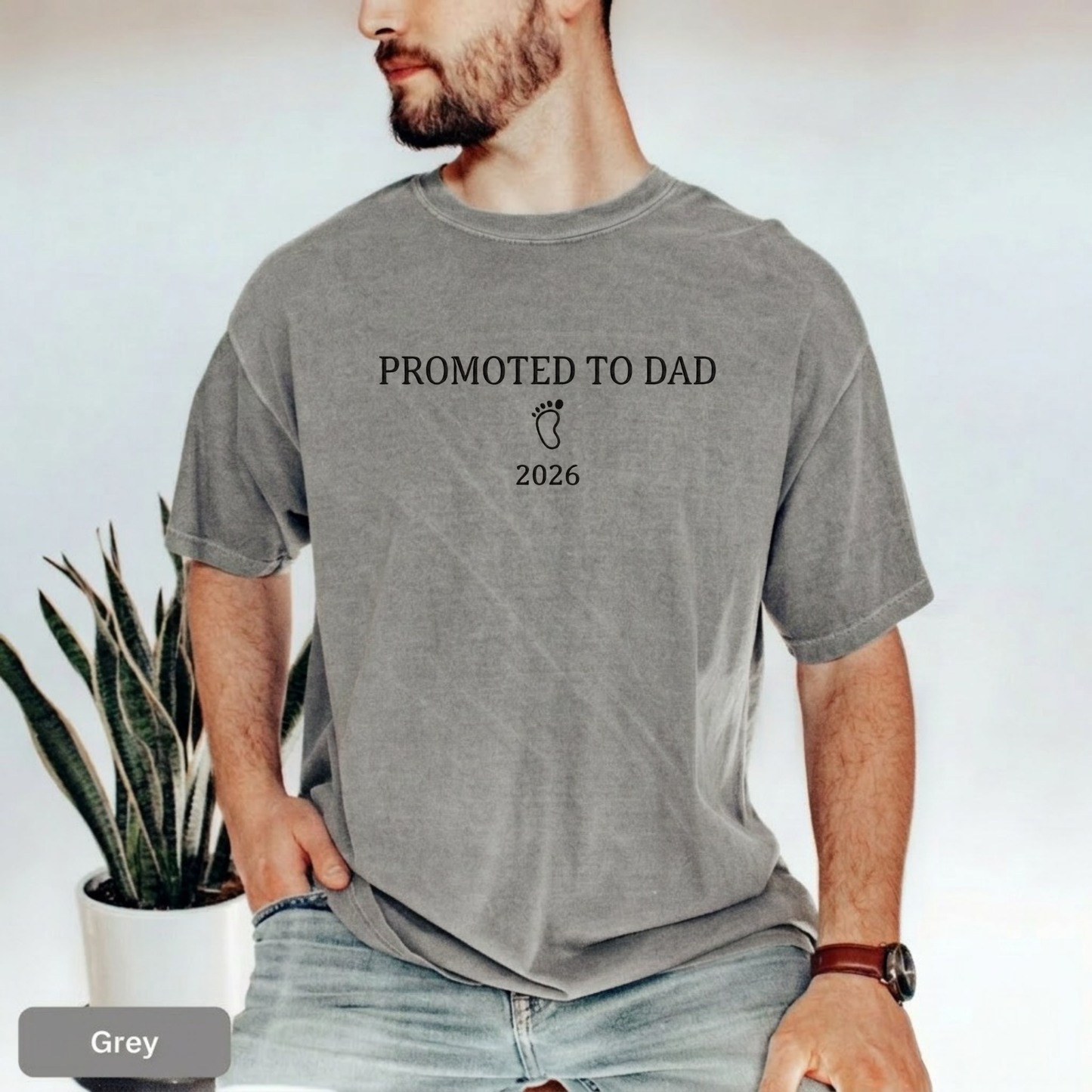 Promoted to Dad 2026 Shirt
