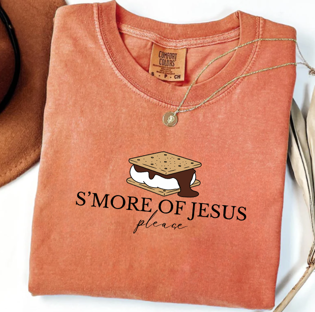 Smore of Jesus Please Christian Shirt Smore Lover Shirt Christian Camping Shirt Jesus Tee Bible Verse Shirt