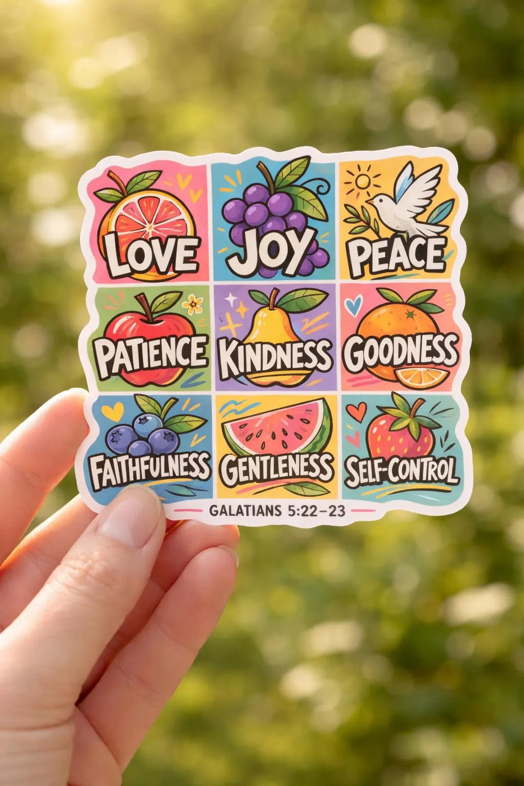 Fruit of the Spirit Sticker